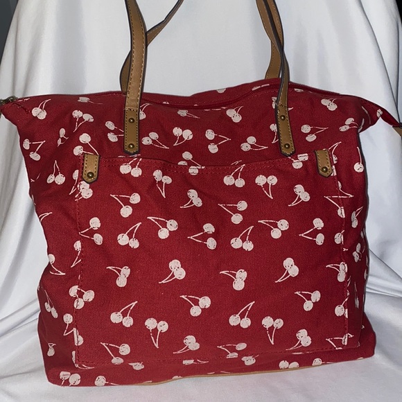 Sonoma Handbags - Sonoma Canvas Purse with Cherry 🍒 Pattern